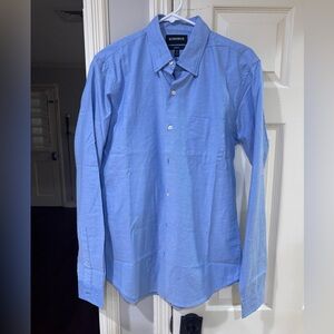 Blue BONOBOS tailored fit button down LONG medium - like new